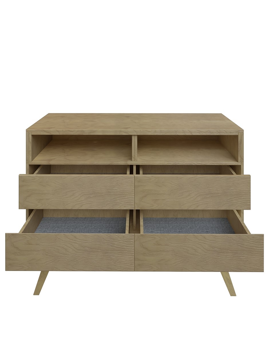 Cómoda Kenya de MDF y chapa 2