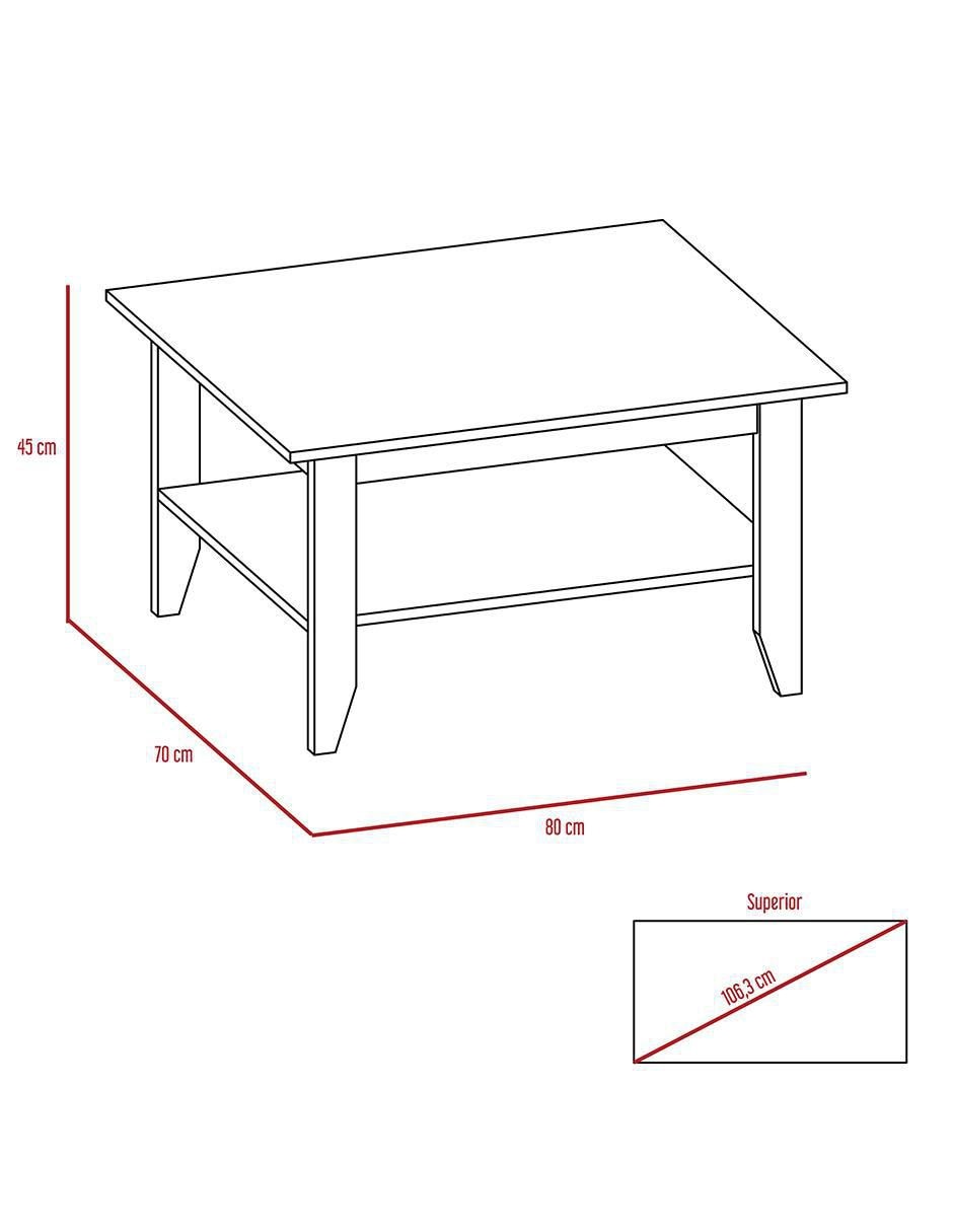 Mesa de centro Essential 6