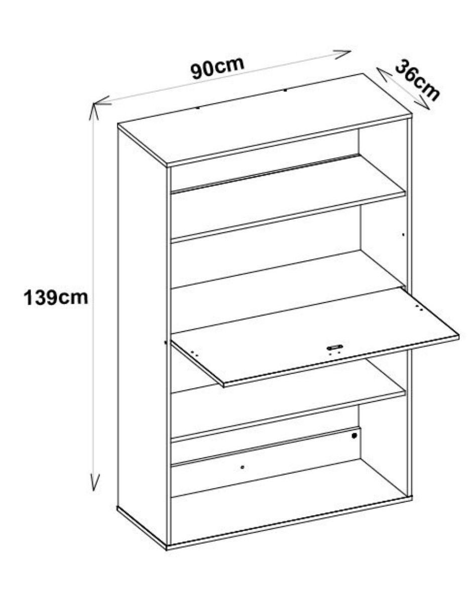 Escritorio de MDF 9