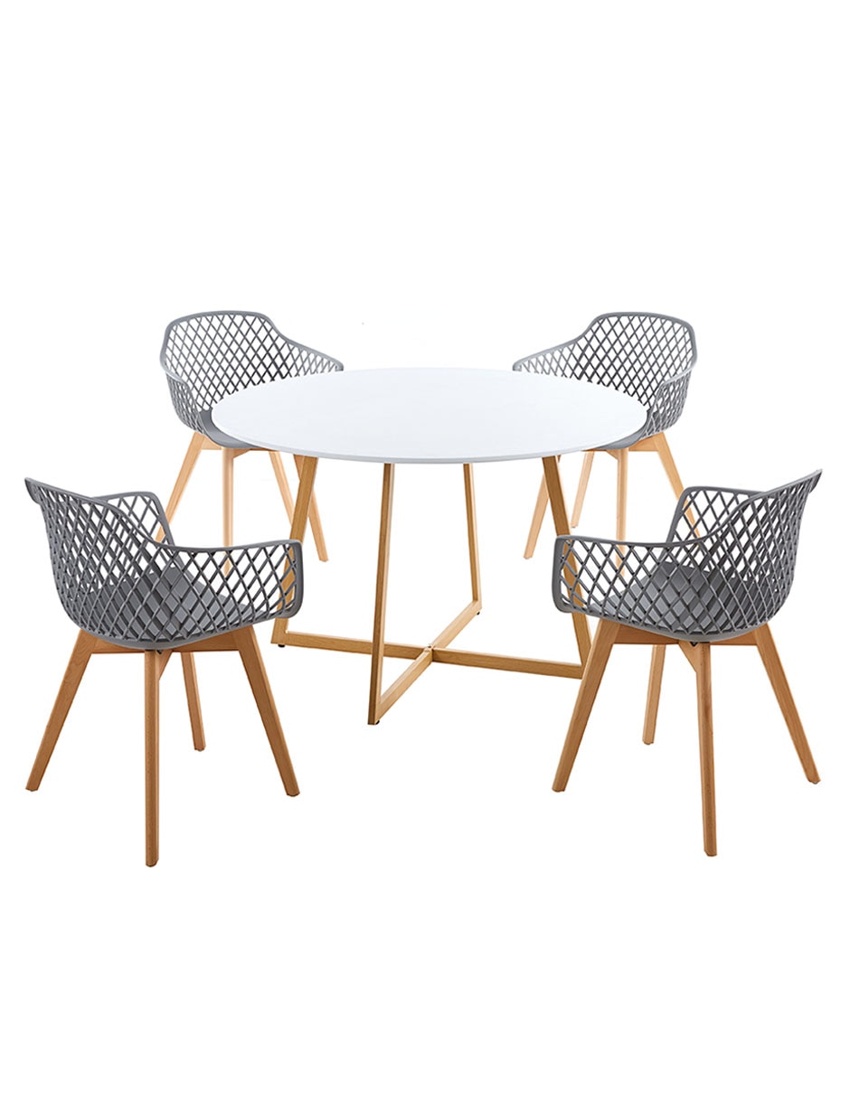 Silla Moon de plástico 6