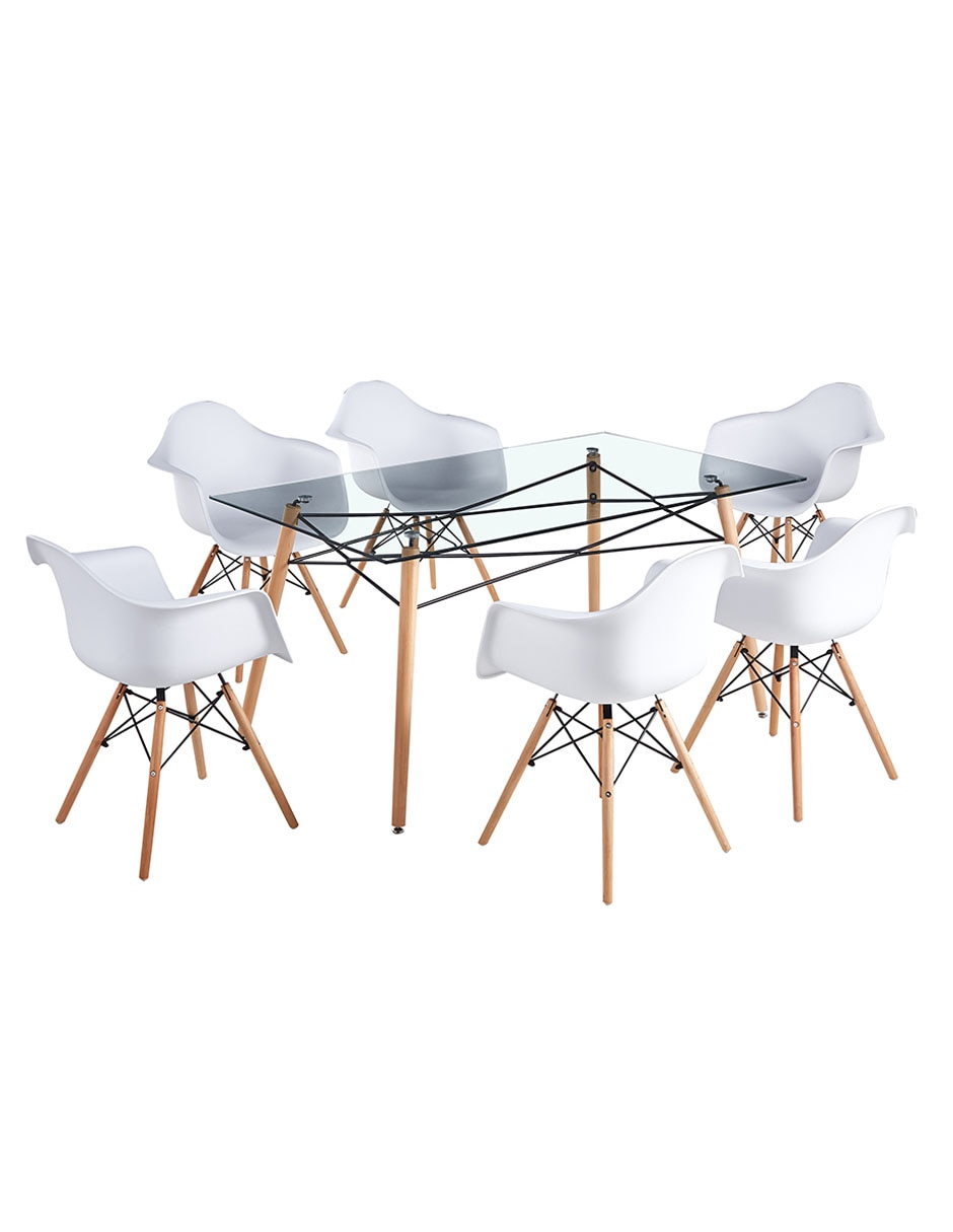 Mesa de comedor Eames 8