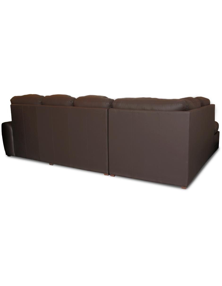 Sala modular Verona de piel y vinil 4