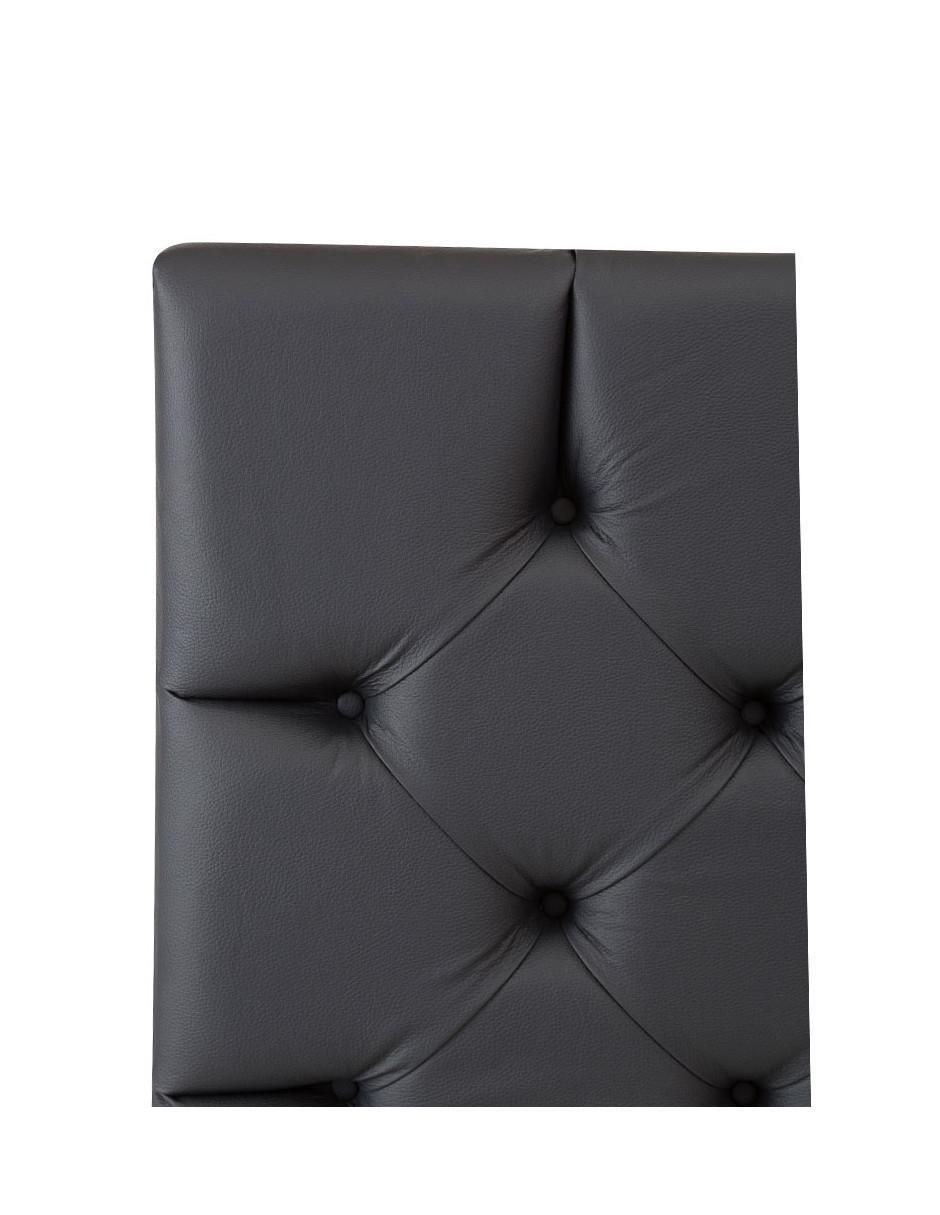 Cabecera Calgary de madera y tela 3