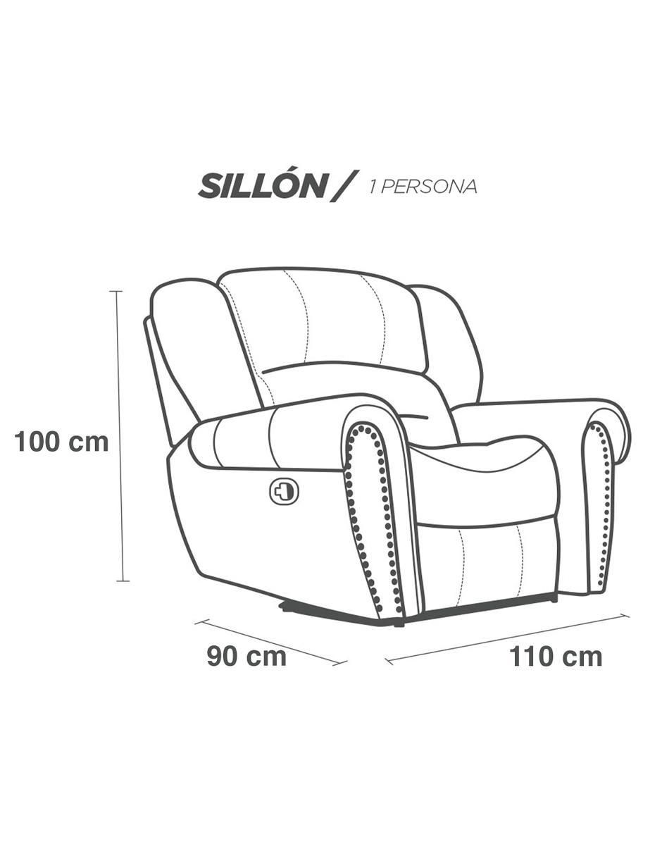 Reclinable Magnus de piel 4
