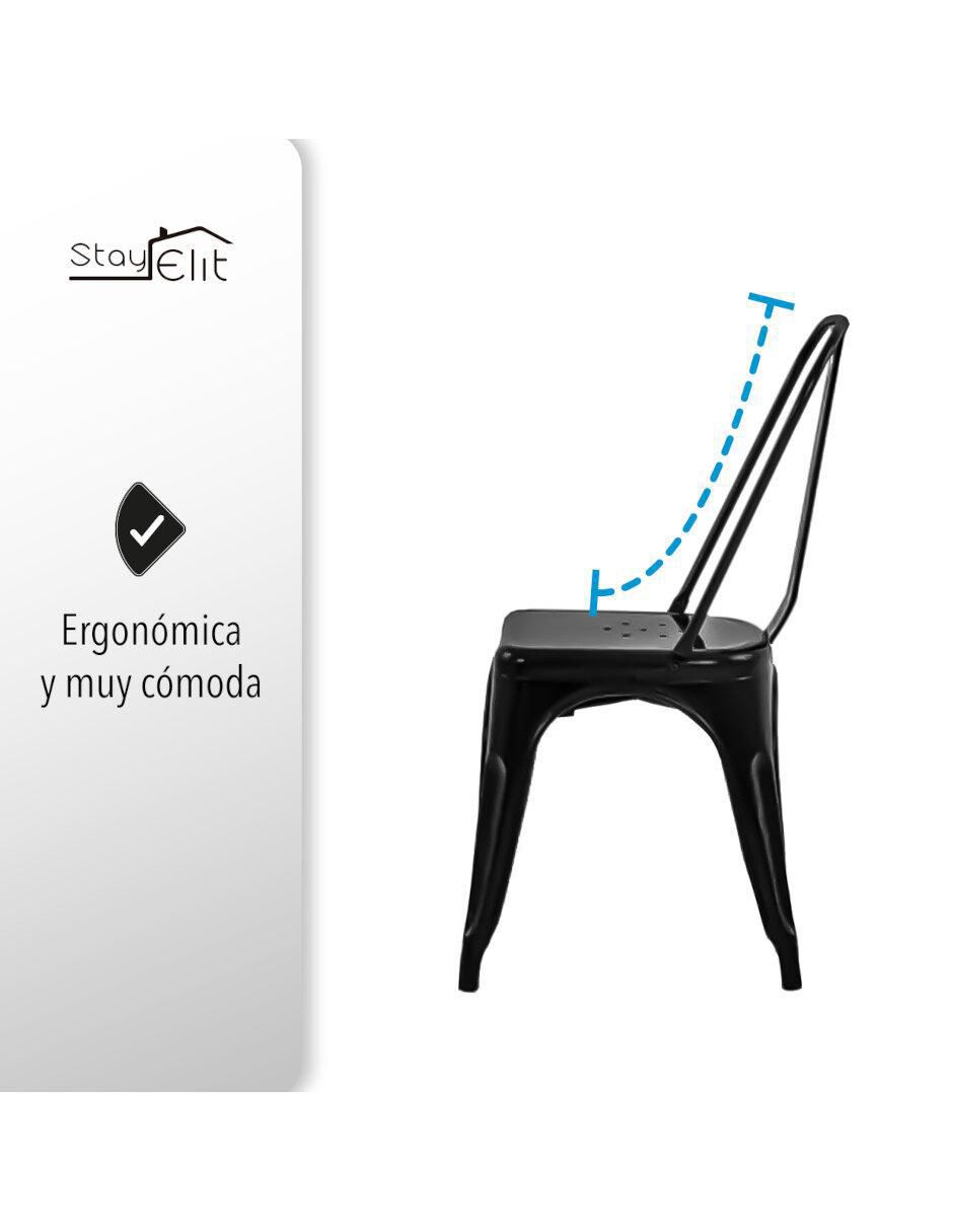 Set de sillas 4 piezas Tolix Stay Elit