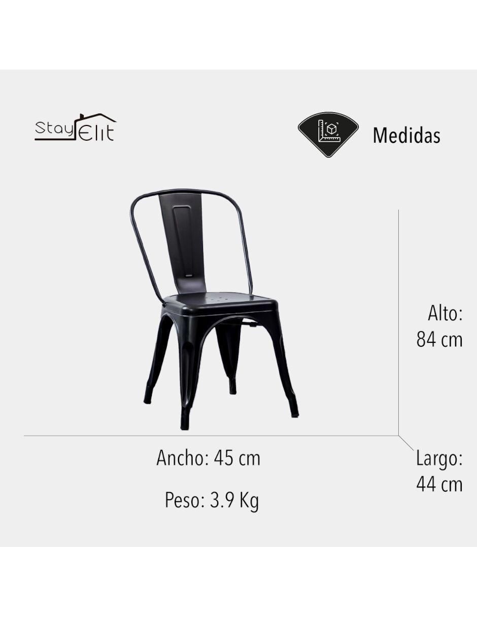 Set de sillas 4 piezas Tolix Stay Elit