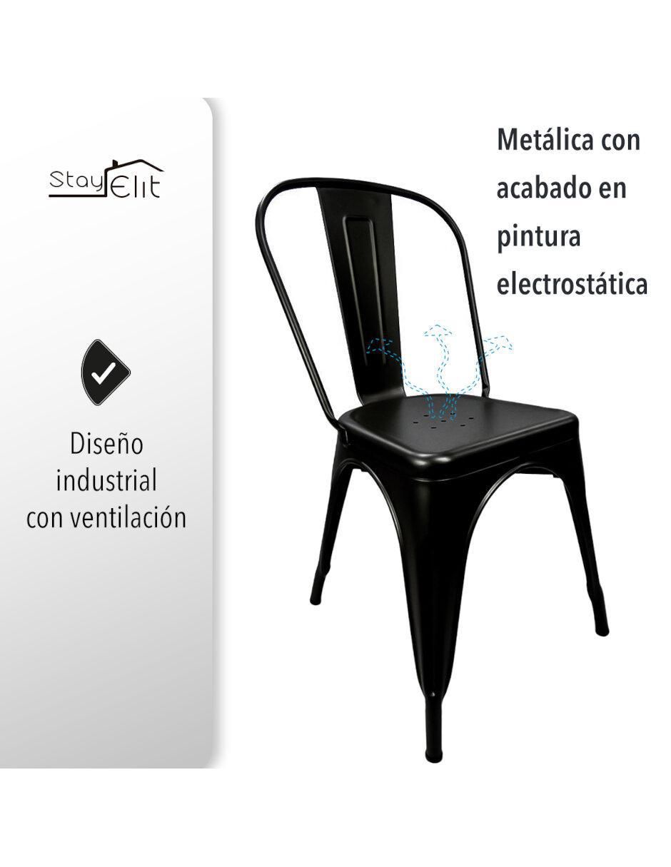 Set de sillas 4 piezas Tolix Stay Elit