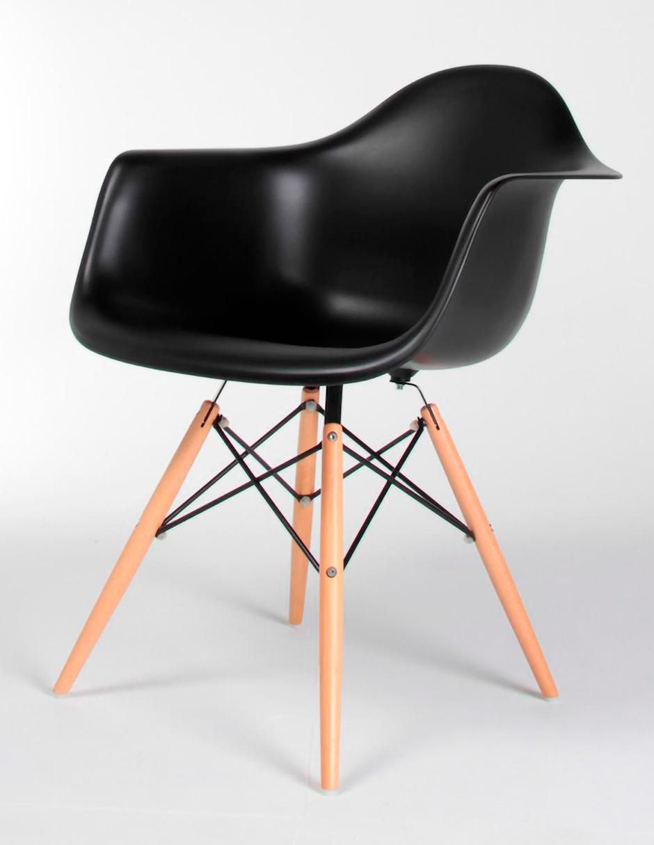 Set de 4 sillas Eames de plástico 4