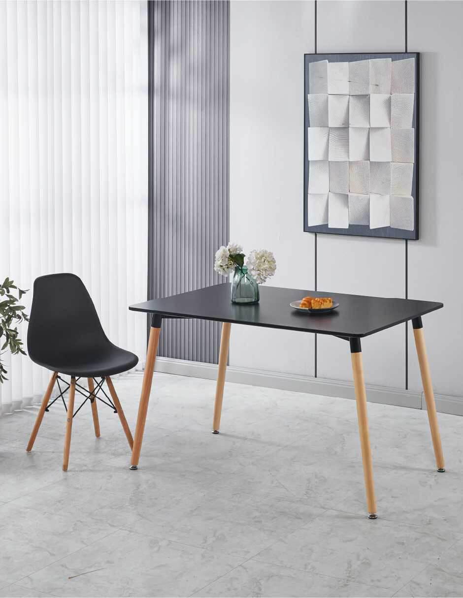 Mesa de comedor armable Eames Nórdica 6