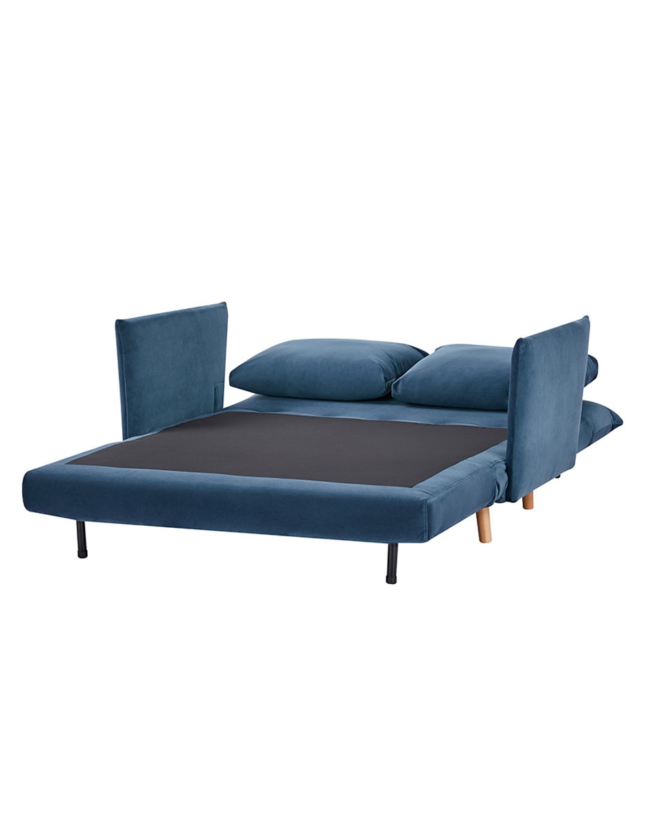 SOFÁ CAMA JASMINE *CE* POLIÉSTER, AZUL