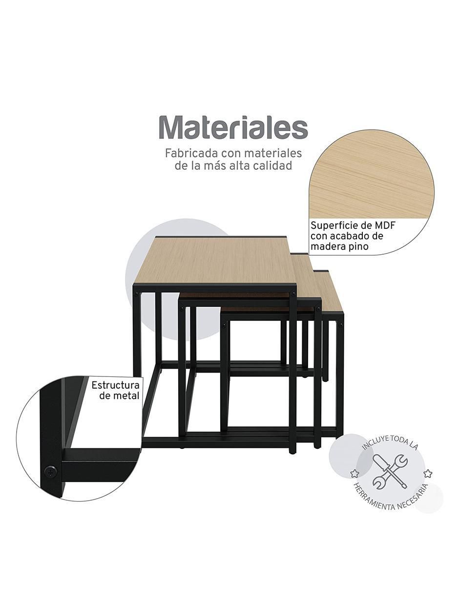 Juegos de mesas para sala de mdf 2
