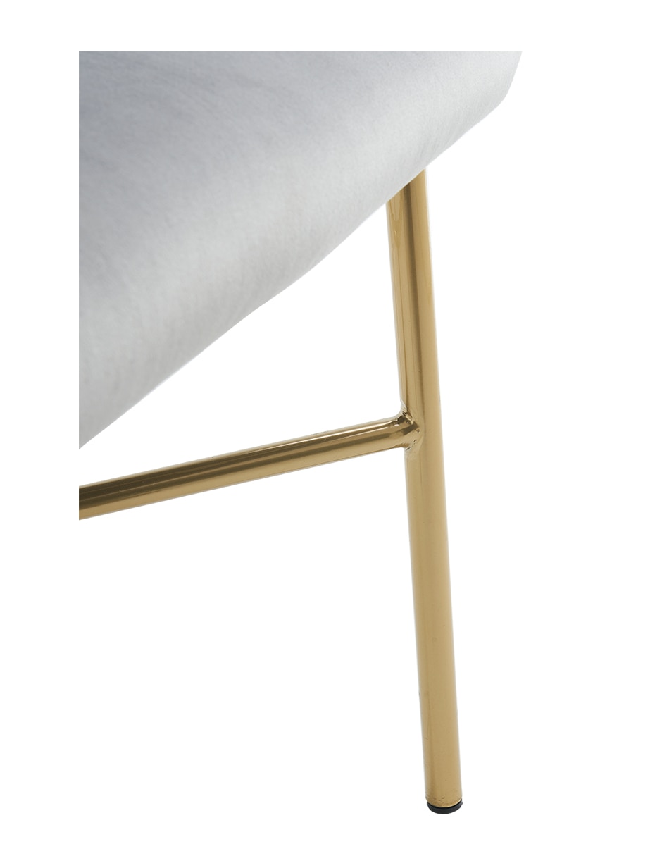 SILLA CLARA RE ALUMINIO, GRIS MEDIO