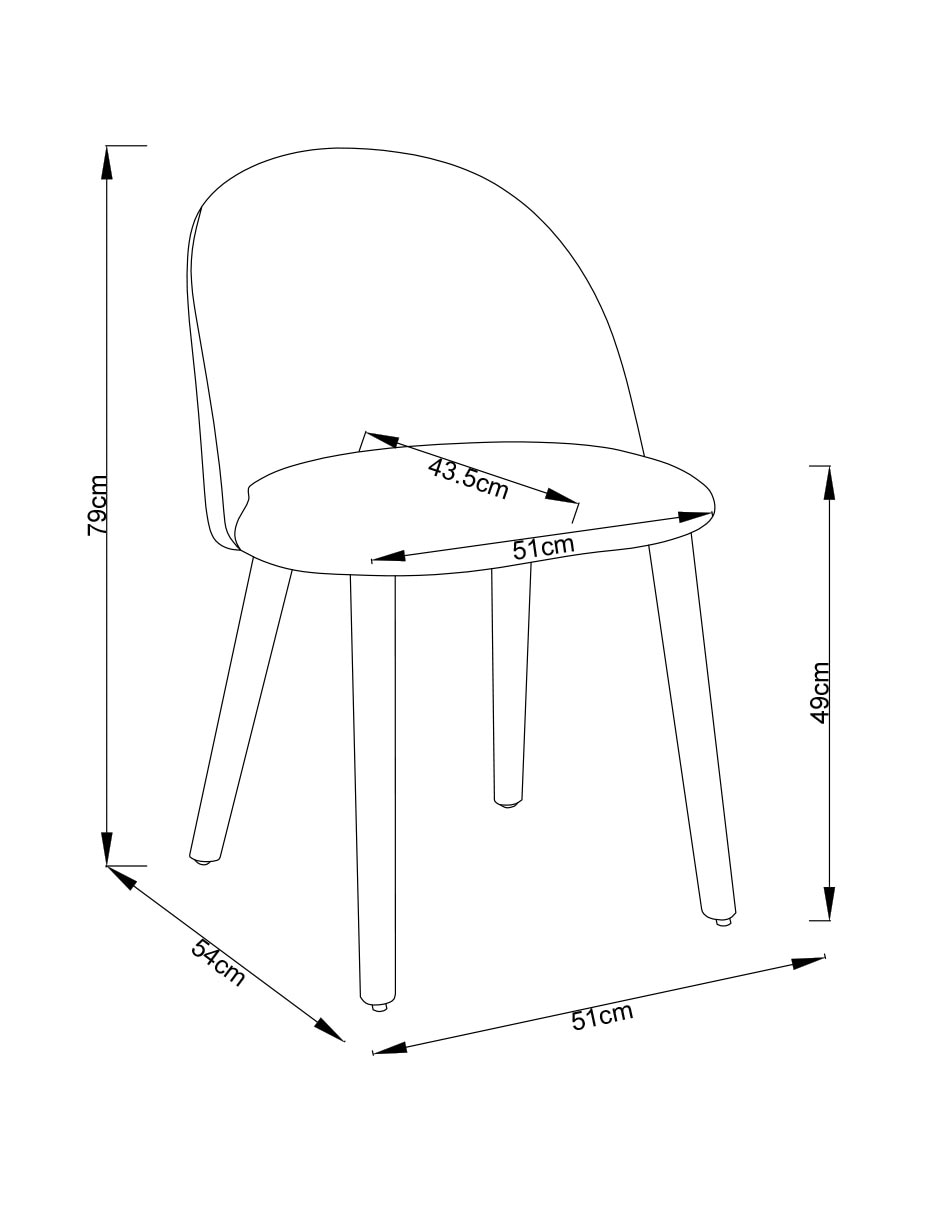 Silla Lucy Re de madera 12
