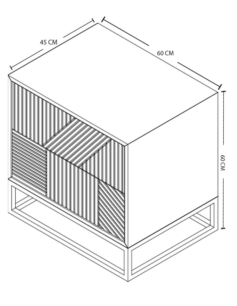Buro Lokken de madera encino 2