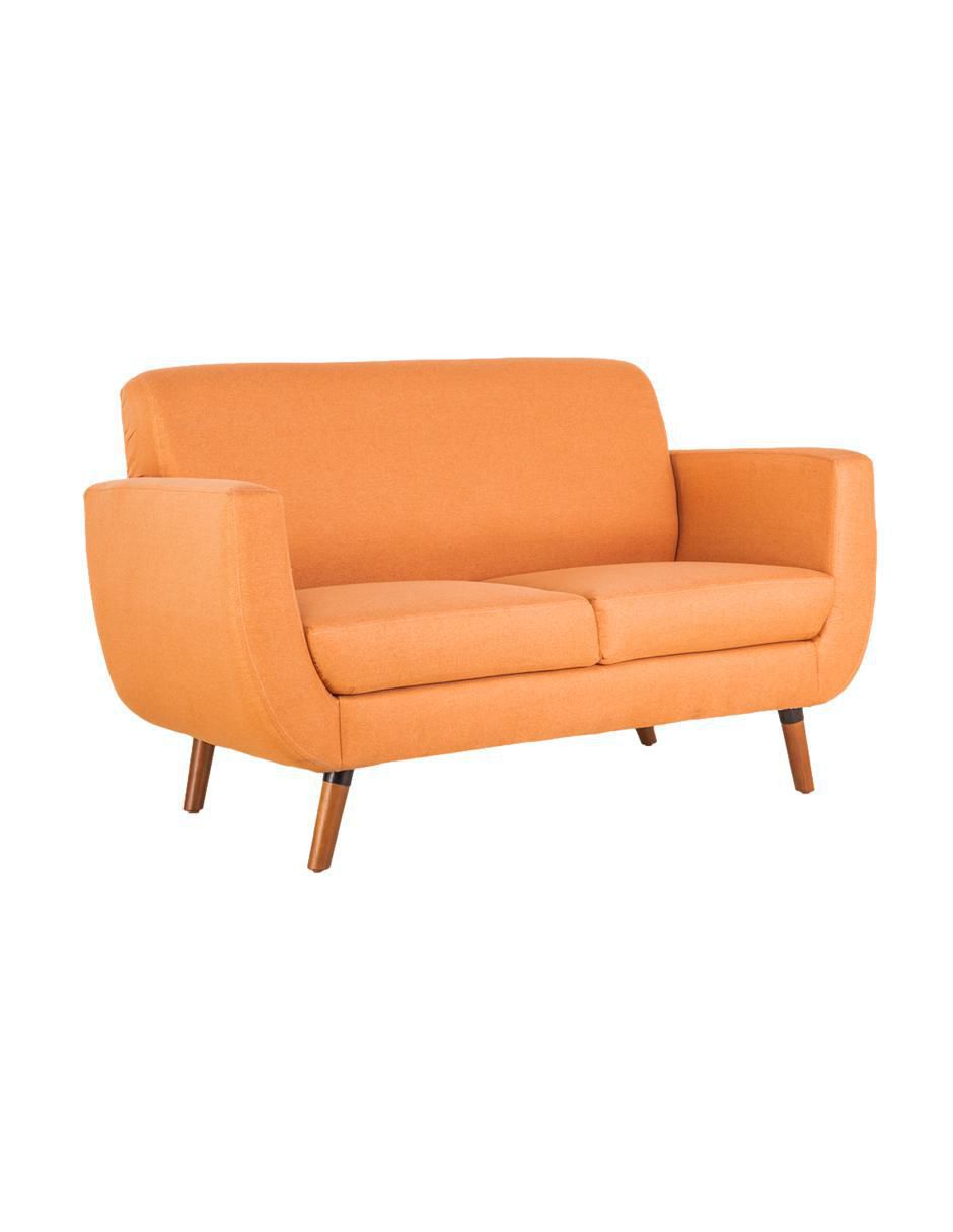 Sofá doble kessa love seat lewis de madera