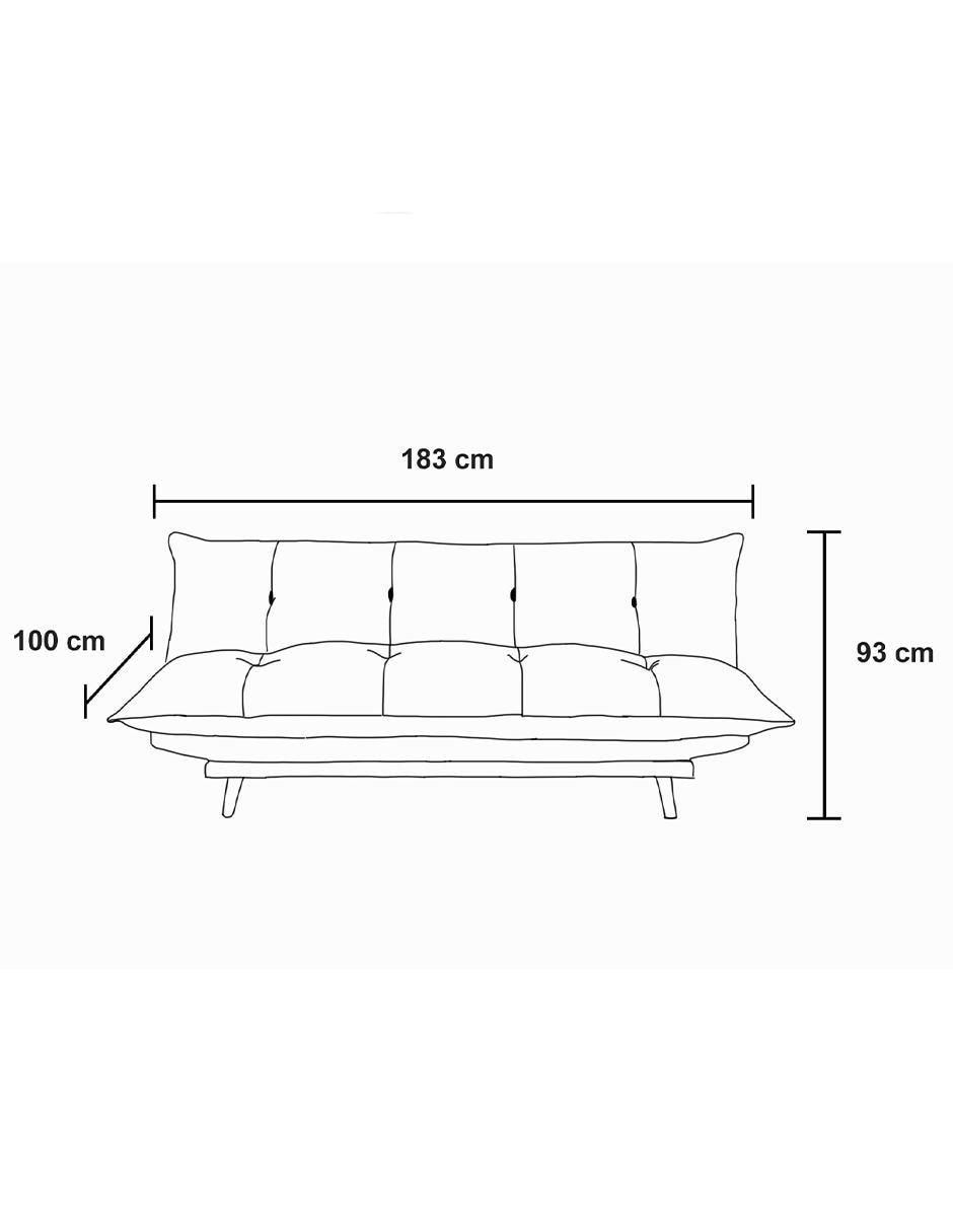 Sofá cama Sinma de lino 5