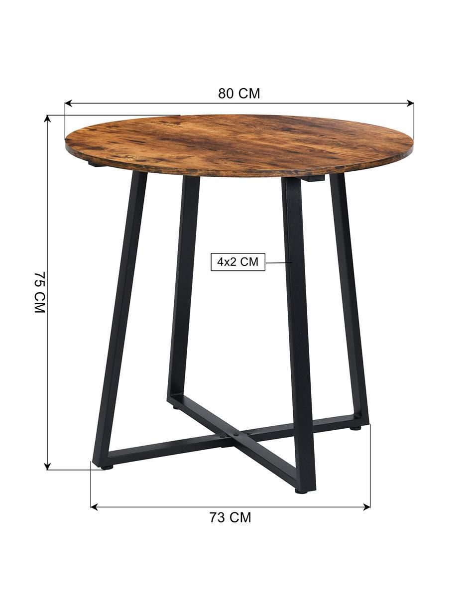 Mesa de comedor armable Naomi de MDF 10