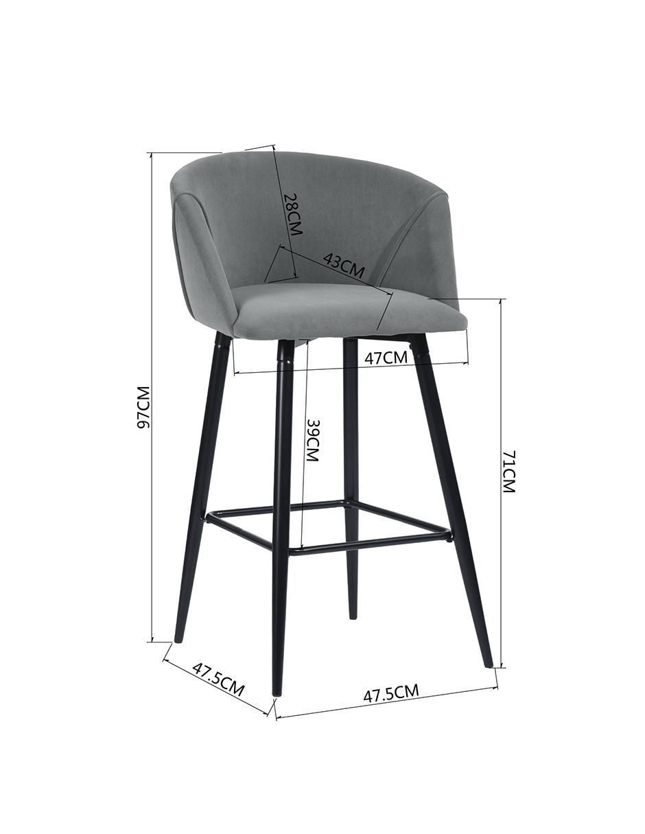 Juego de bancos altos furniturer banco