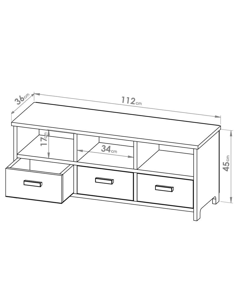 Pie de cama de madera pino 6