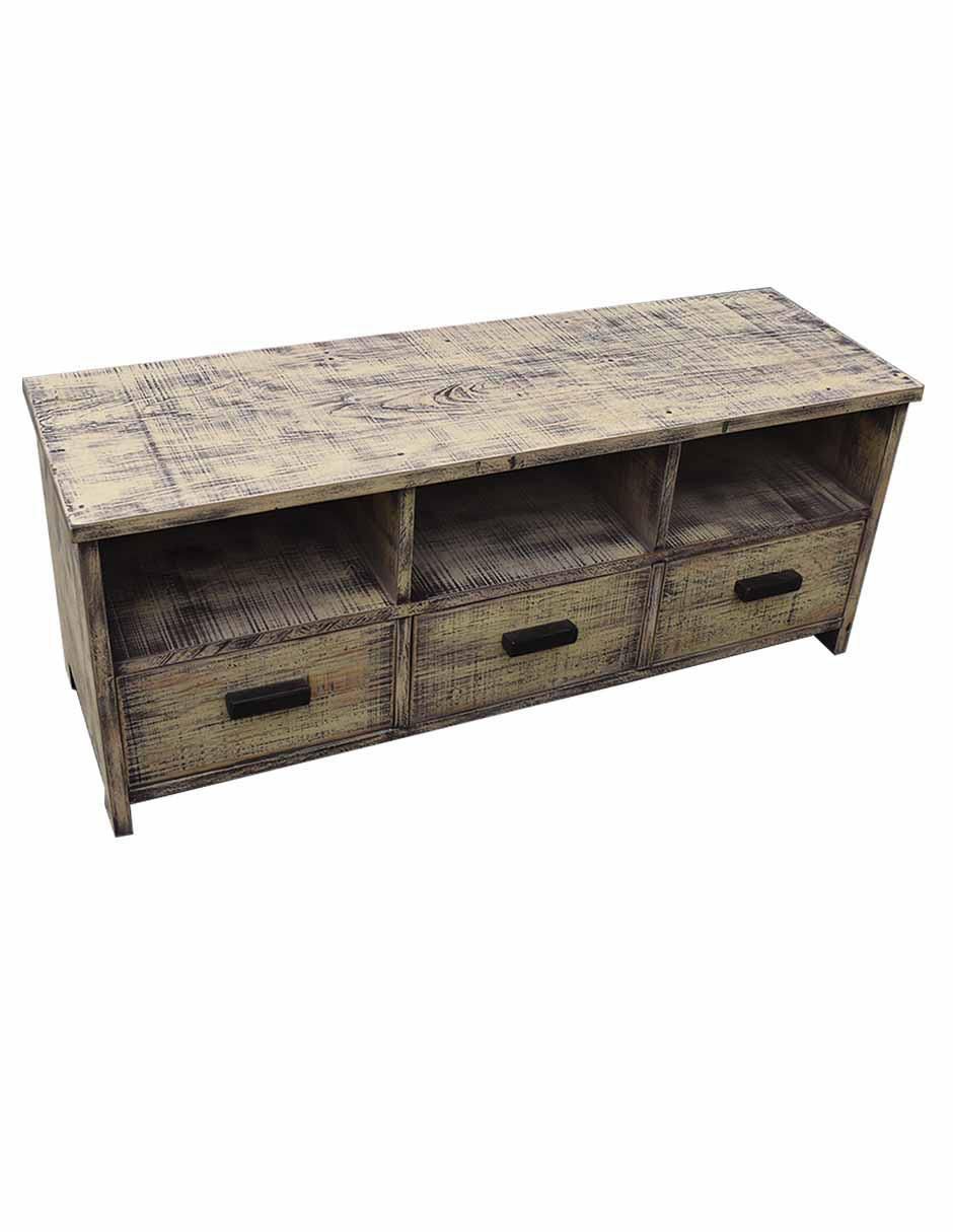 Pie de cama de madera pino 5
