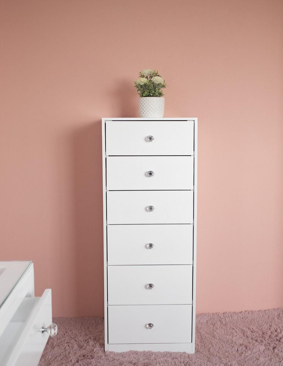 Cajonera Barby Silver de MDF 5