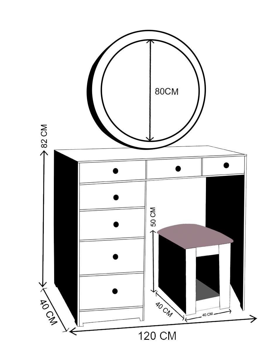 Tocador Vanity Ballerina 8
