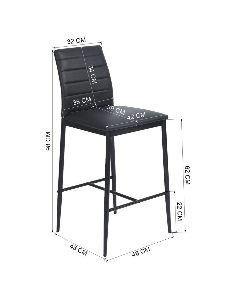 Juego de bancos altos home make bancos