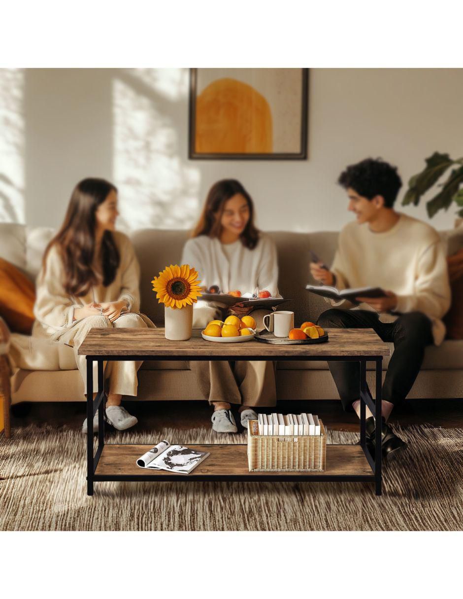 Mesa de centro armable de MDF 5