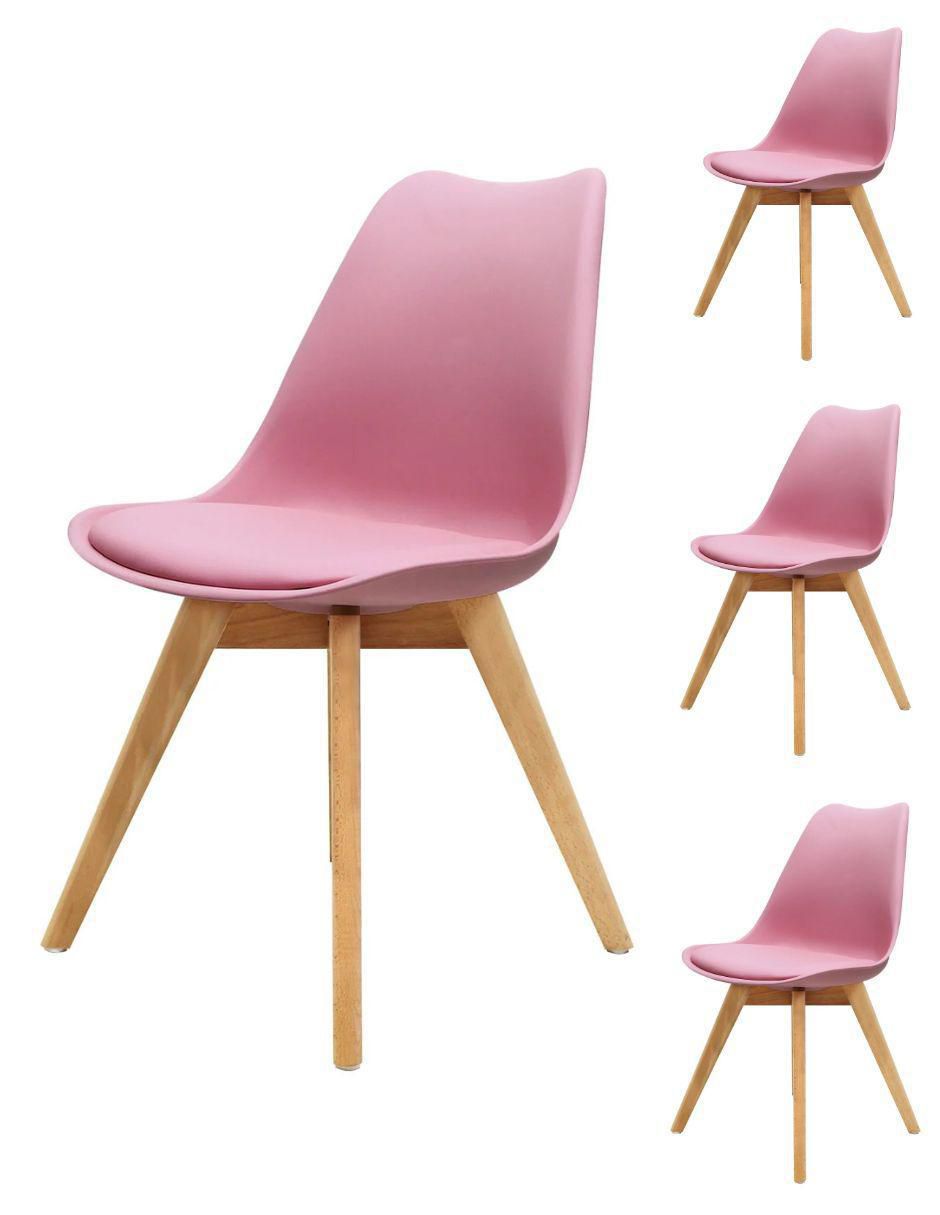 Set de sillas 4 piezas Frankfurt de plástico