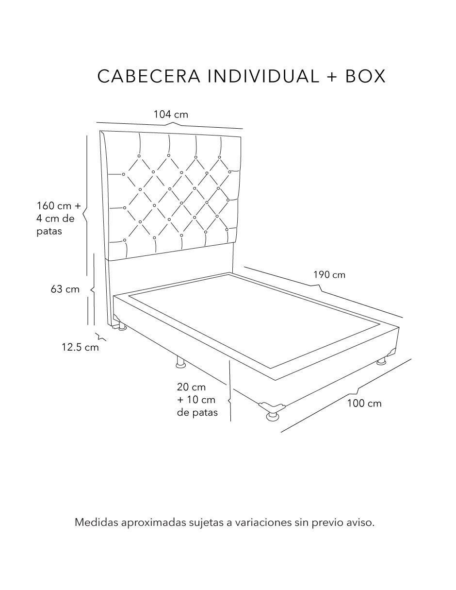 Set Recámara Capri de madera pino 3