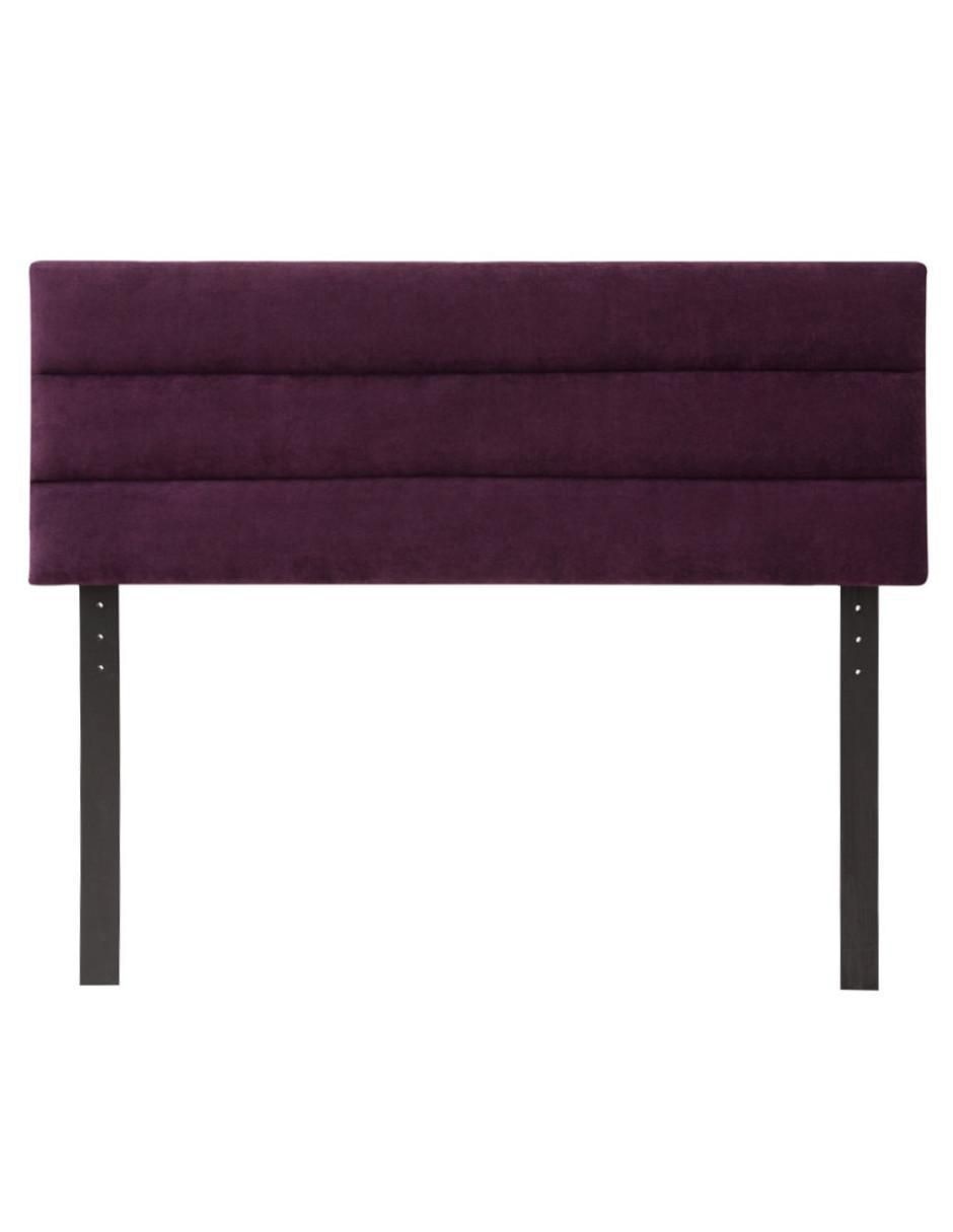Cabecera Logan de madera y tela