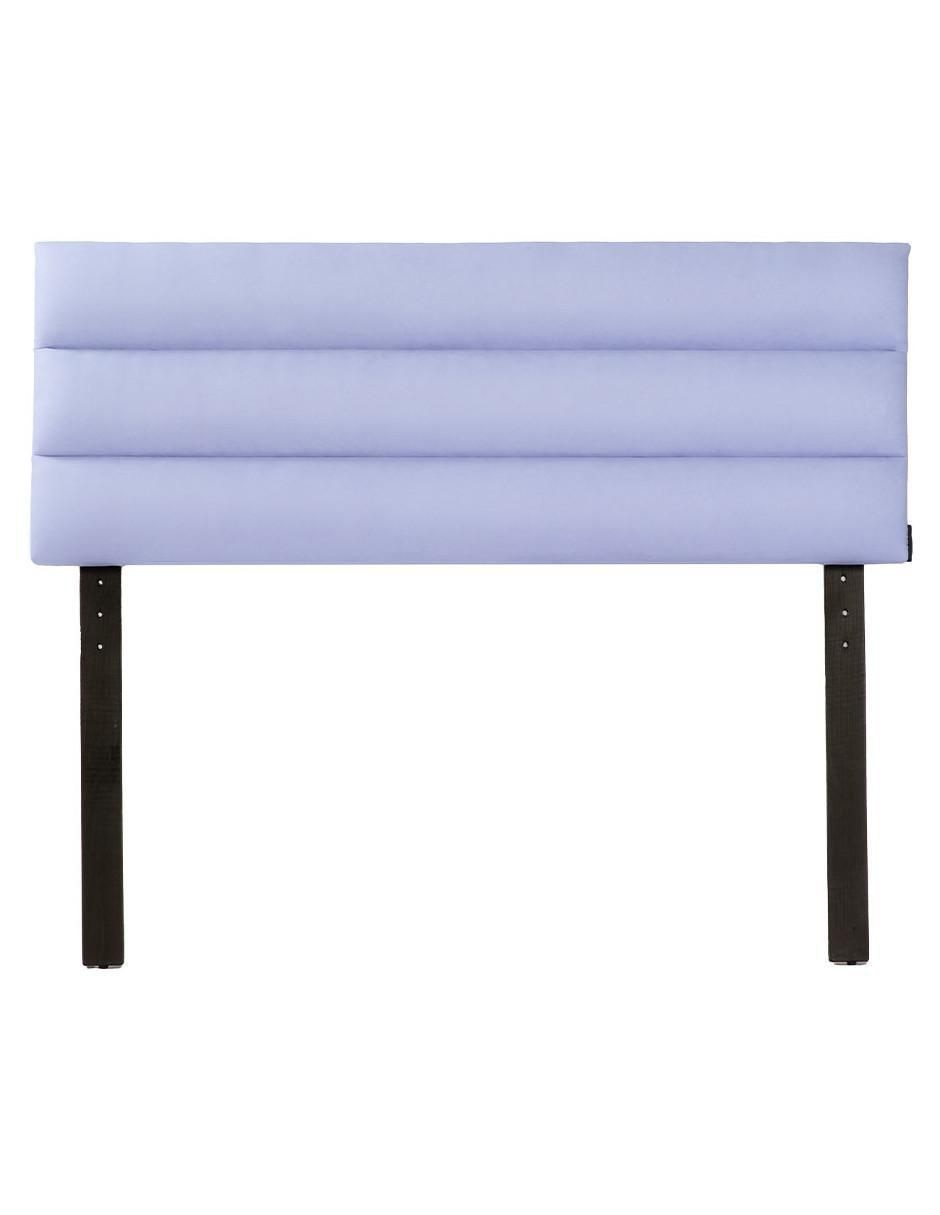 Cabecera Logan de madera y tela