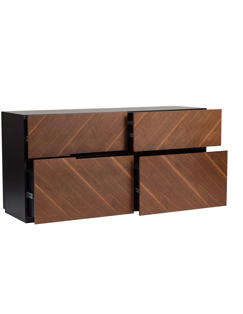 Cómoda Caymus de MDF y chapa 7