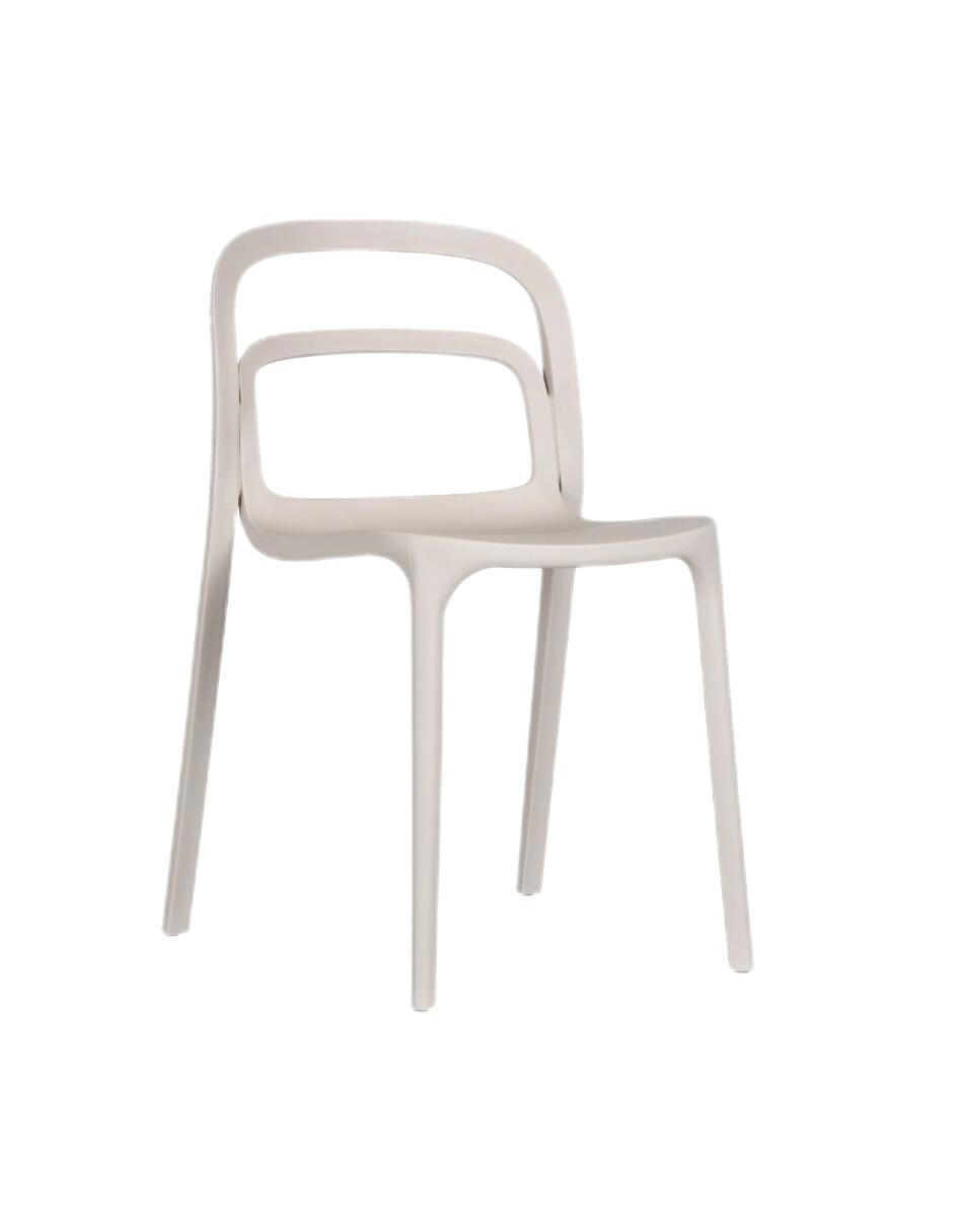Juego de sillas 4 piezas Asti de plástico 2