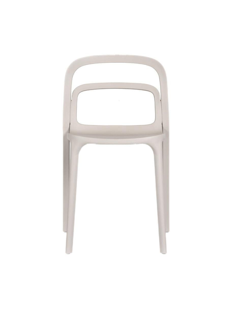 Juego de sillas 4 piezas Asti de plástico 4