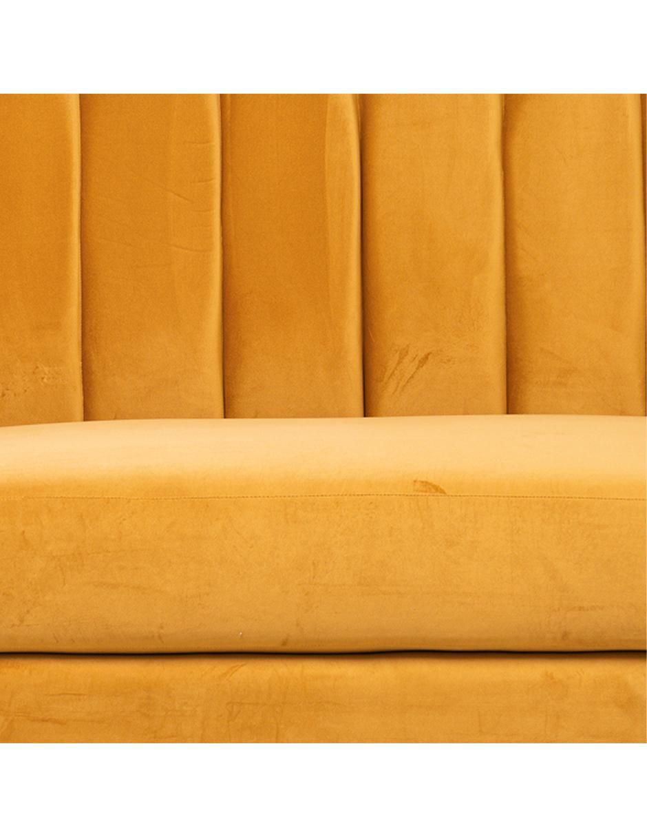 Sofá doble kessa love seat rosie de madera pino