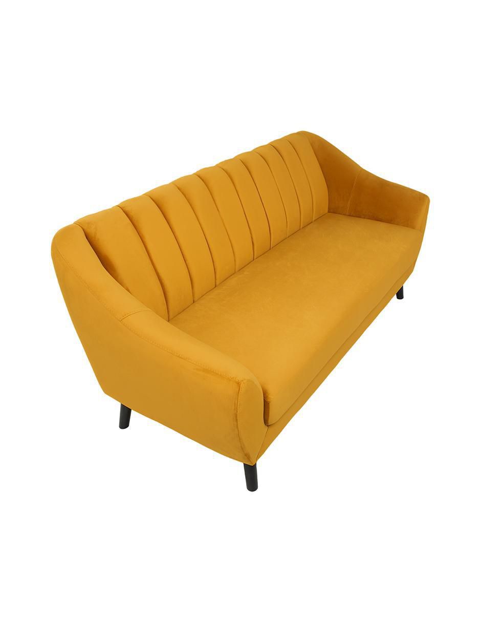 Sofá kessa sofá 3 plazas rosie estilo moderno de materialdelaestrucuturavad