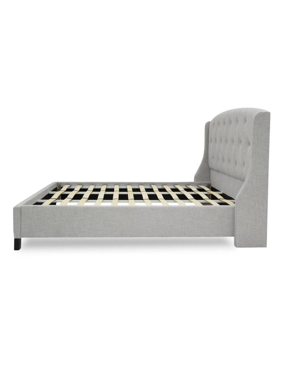 Cama LAN de madera king size 3