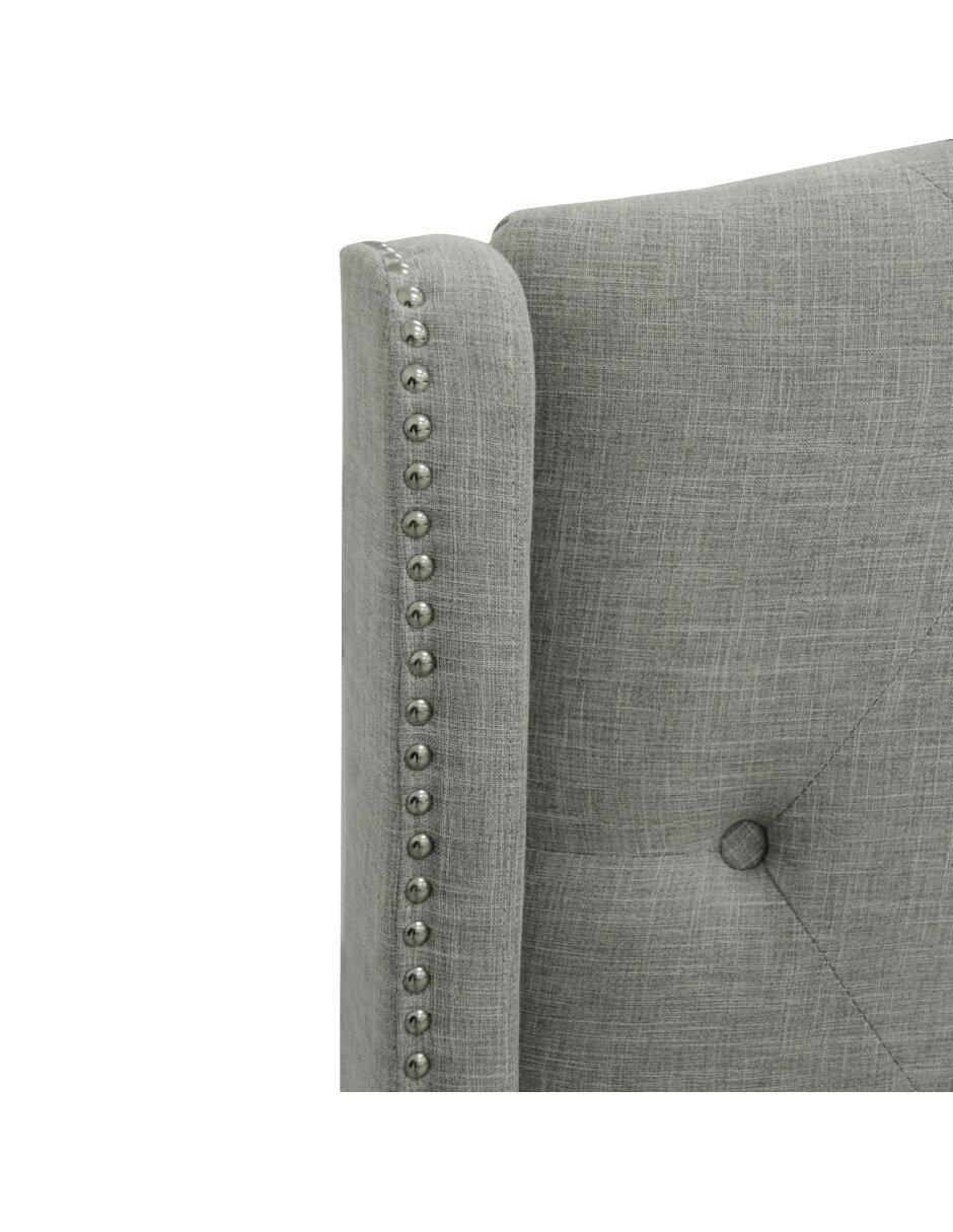 Cama LAN de madera queen size 4