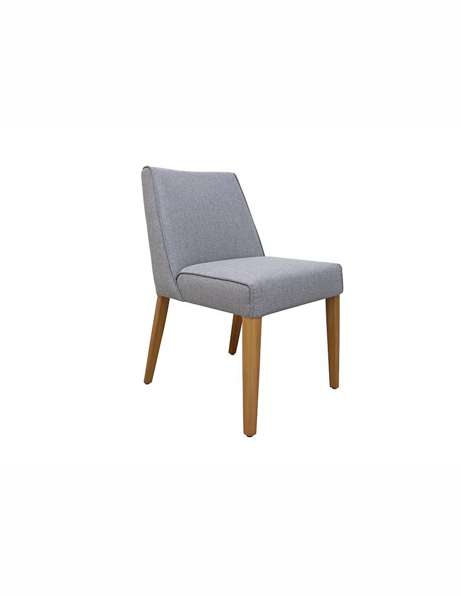 Silla Gary de madera y tela