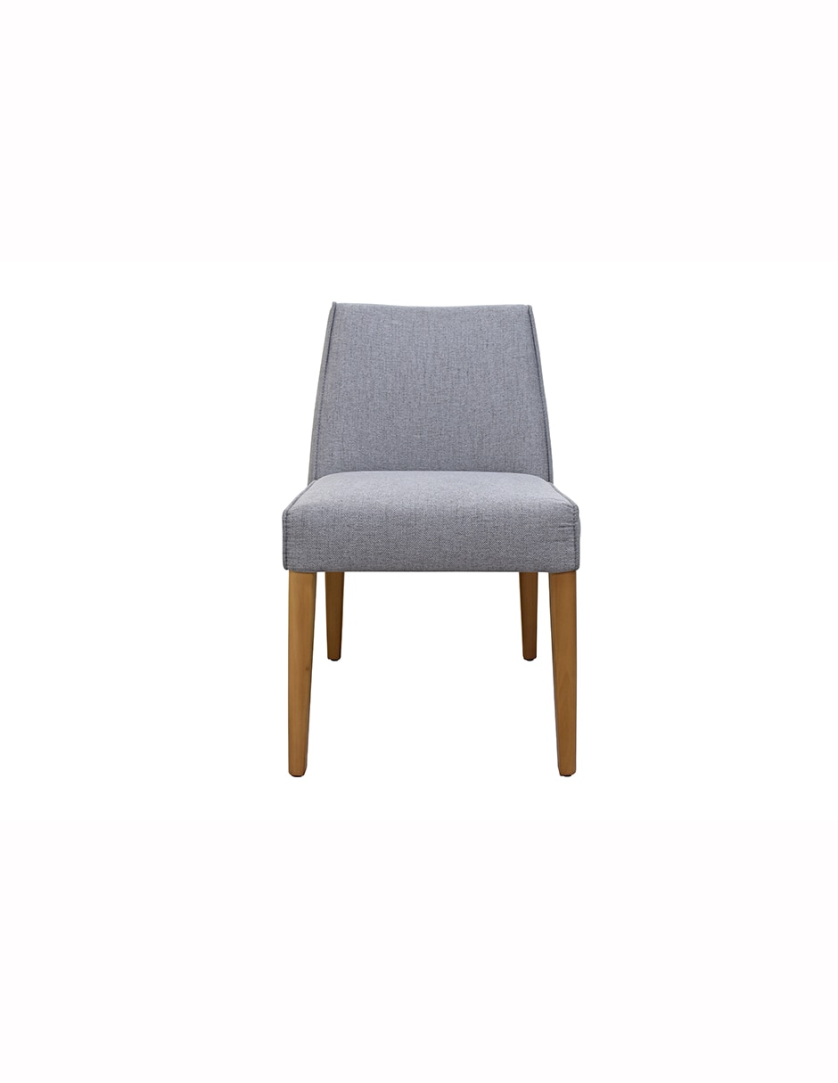 Silla Gary de madera y tela 2
