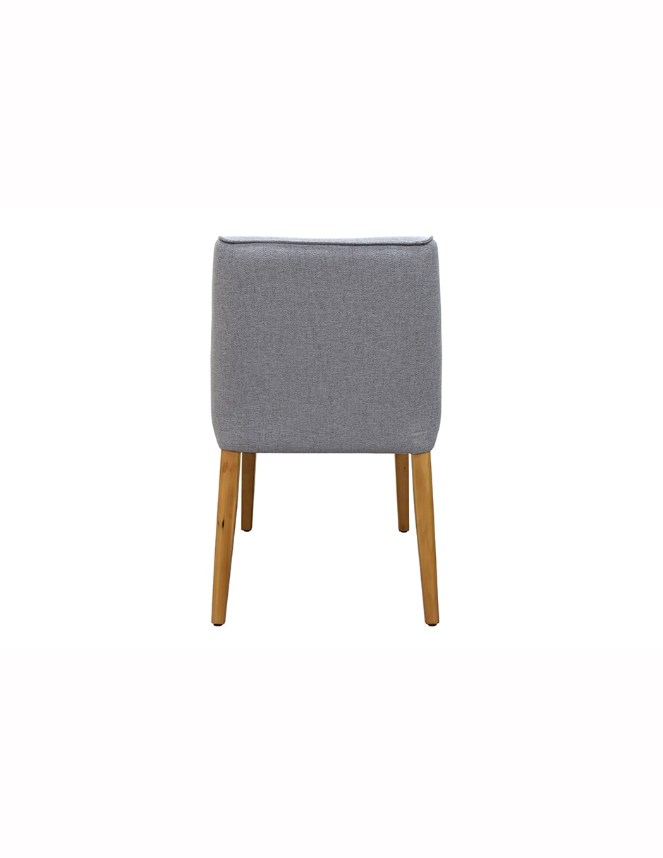 Silla Gary de madera y tela 5