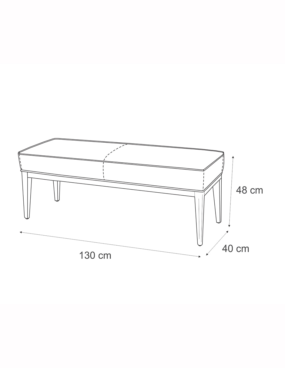 Banca Gary de madera 6