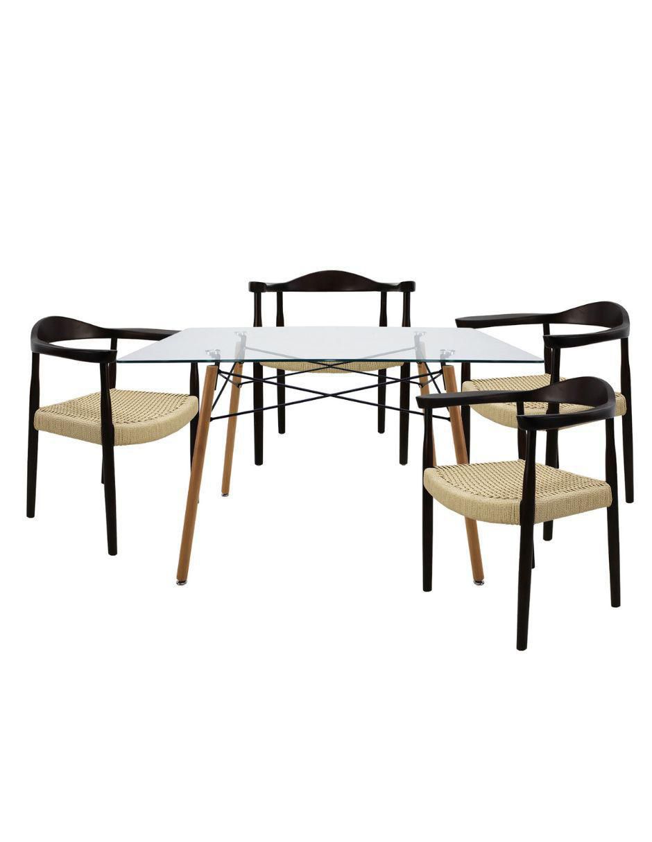 Comedor para 4 personas de cristal Comedor para 4 personas de cristal