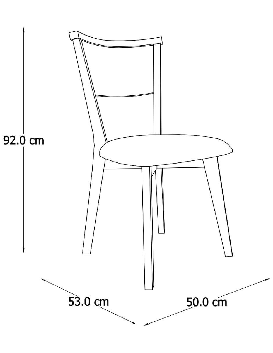Silla Fiorano de madera 4