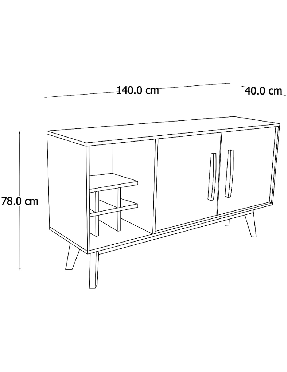 Bufetero Sartori de madera 6