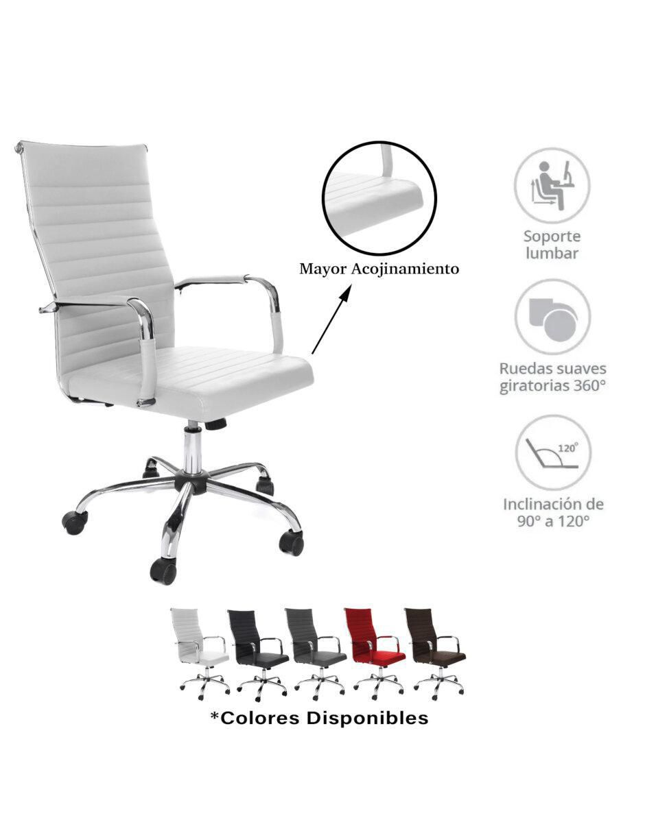 Silla de escritorio eke life home sin familia de sintético