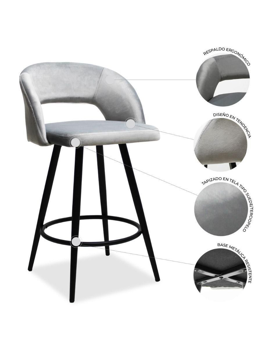 Juego de bancos altos mundo in decoración