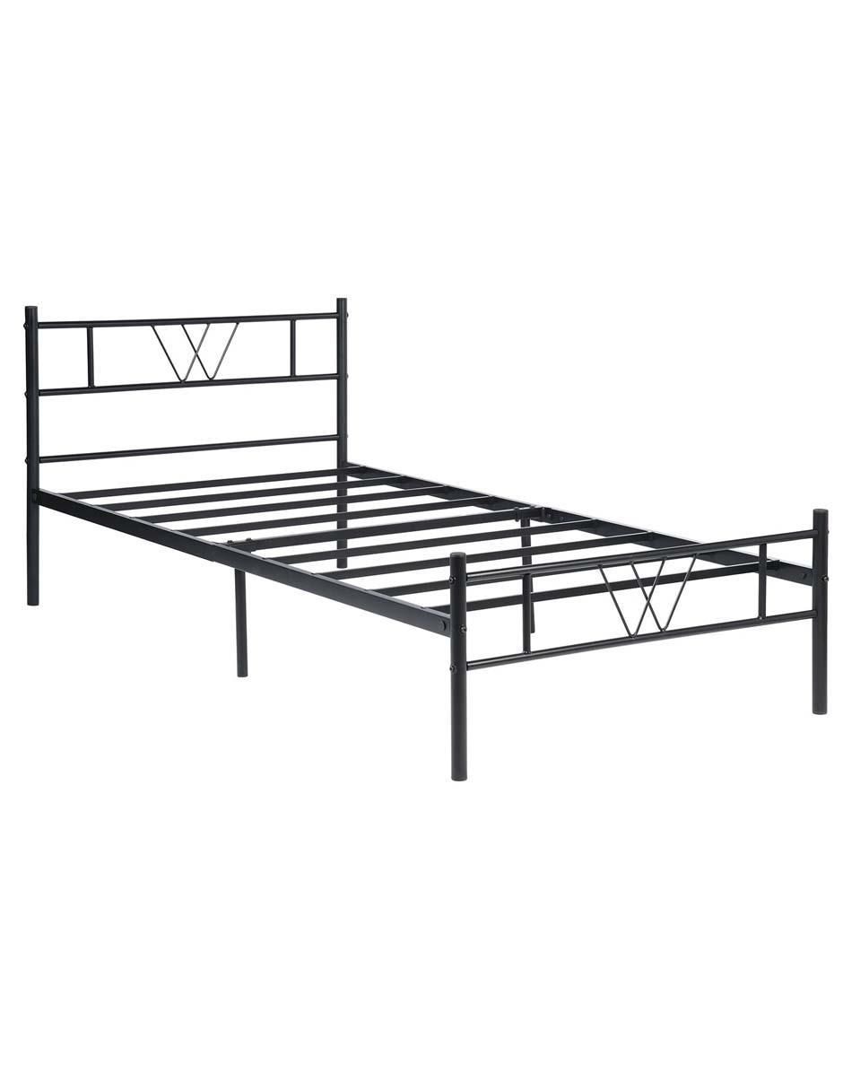 Cama de acero individual 2