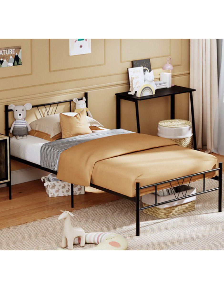 Cama de acero individual 5